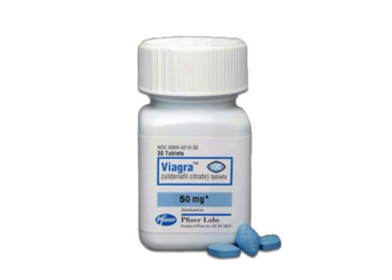 Viagra 50mg 30 Tablets Bottle Sildenafil Men Sex Enhancement Erectile Dysfunction Blue Pills for Dropping