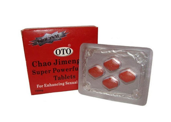 OTO New Improved Formula Chinese Herbal Chao Jimengnan Male Sex Enhancement Pills for Drop Shipping