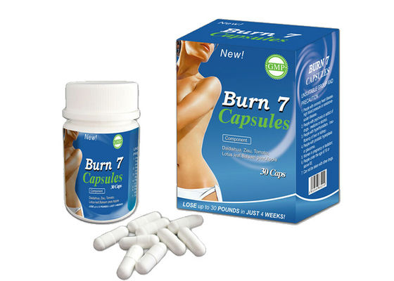 OEM Chinese Natural Herbs Burn 7 Weight Loss Slimming Diet Pills 30 Capsules Dropshipping Available
